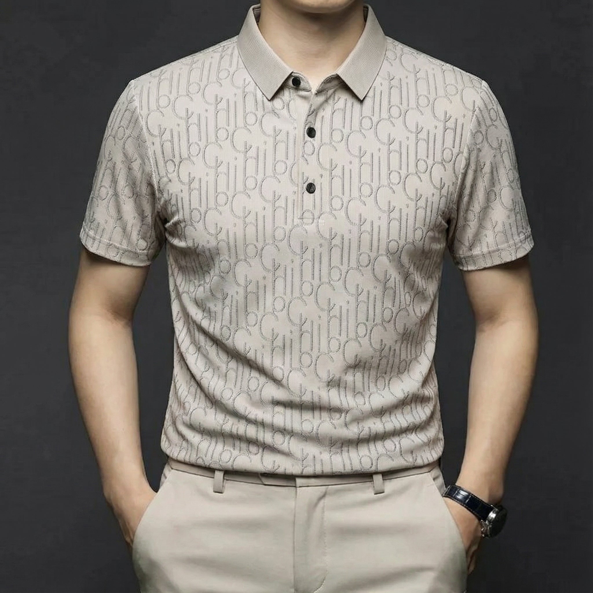 Celestique Cipher Polo T-Shirt